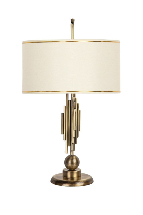Marche Mka-01 Eskitme Mat Gold Metal Abajur - Gold Krem