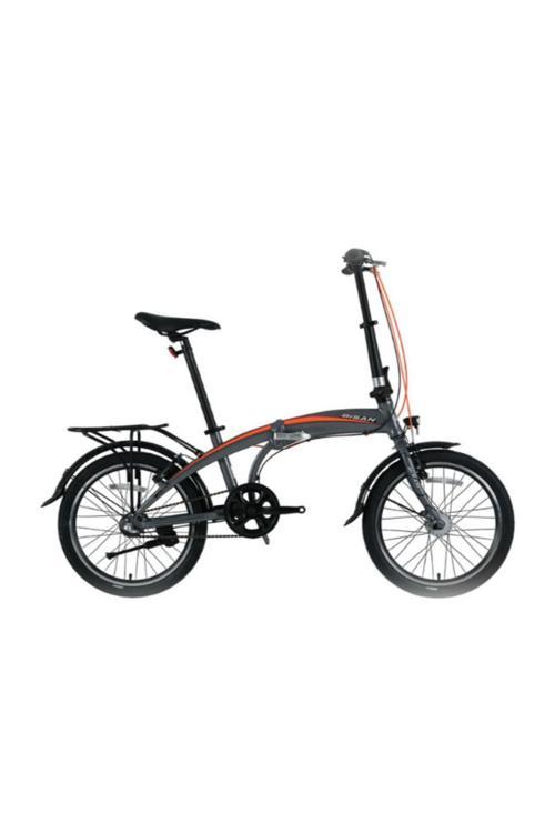FX 3500 NX3 KATLANIR BİSİKLET 32 CM V FREN 20 JANT 3 VİTES METALİK GRİ TURUNCU