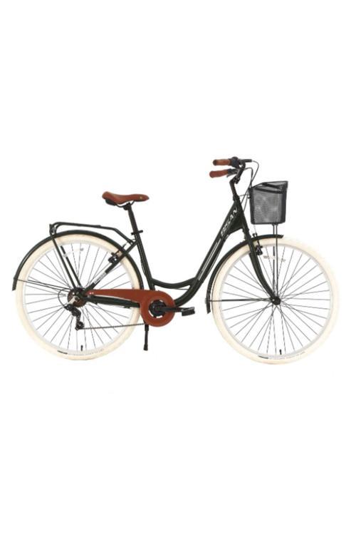 SORRENTO ŞEHİR BİSİKLETİ 44 CM V 28 JANT 3 VİTES YEŞİL SİLVER