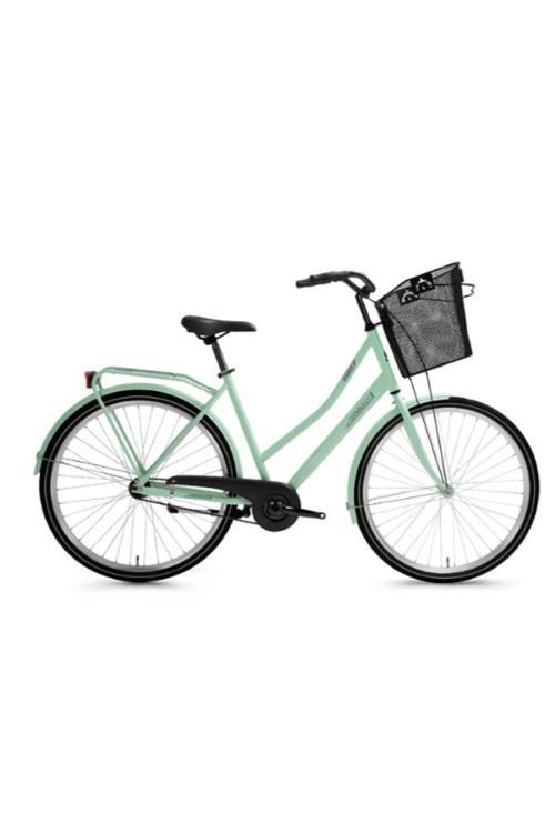 HANDY-C ŞEHİR BİSİKLETİ 52 CM VİTESSİZ 28 JANT MİNT YEŞİL SİYAH