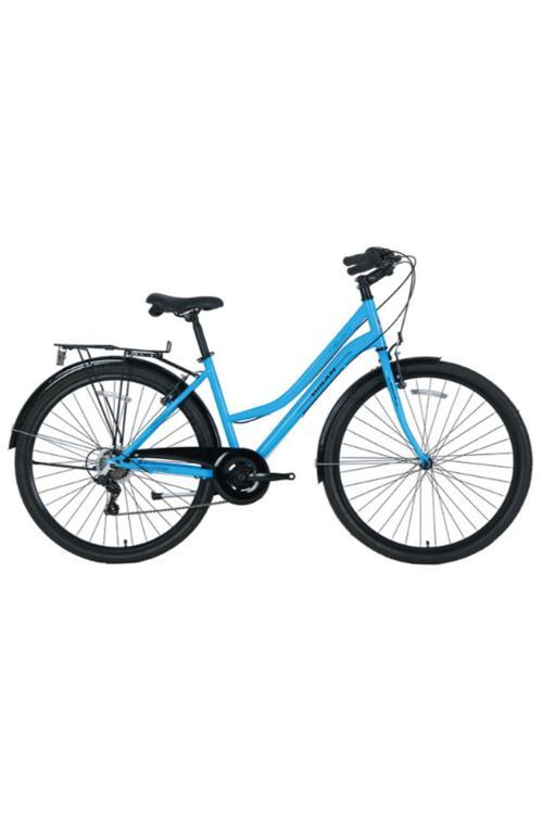 SMİLE ŞEHİR BİSİKLETİ 44 CM V 26 JANT 7 VİTES AÇIK MAVİ SİYAH