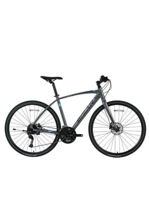 8600 Altus Hidrolik Disk 27 Vites 29 Jant Trekking Bisikleti Metalik Gri Mavi 48 Kadro