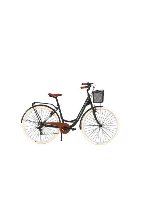 SORRENTO-S ŞEHİR BİSİKLETİ 44 CM V 28 JANT 7 VİTES YEŞİL SİLVER
