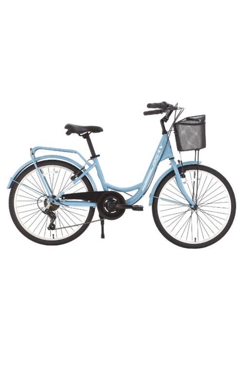 SORRENTO ŞEHİR BİSİKLETİ 36 CM V 24 JANT 3 VİTES BEBEK MAVİSİ BEYAZ