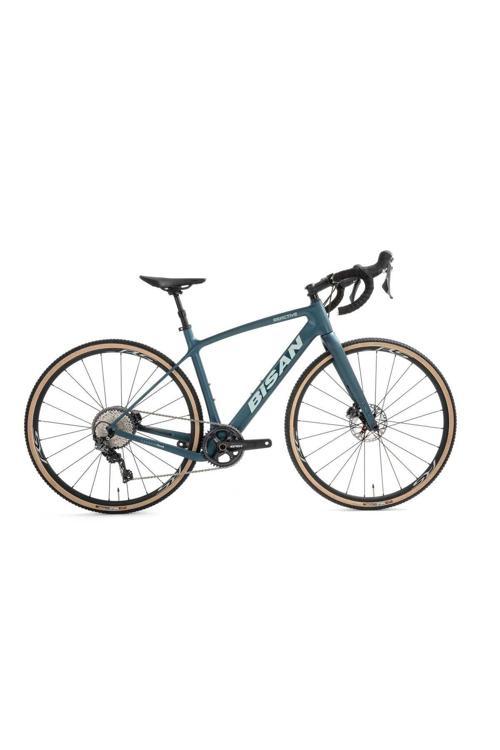 REACTİVE YOL BİSİKLETİ 51,5 CM DİSK FREN 700C JANT 11 VİTES MAT PETROL YEŞİLİ KREM