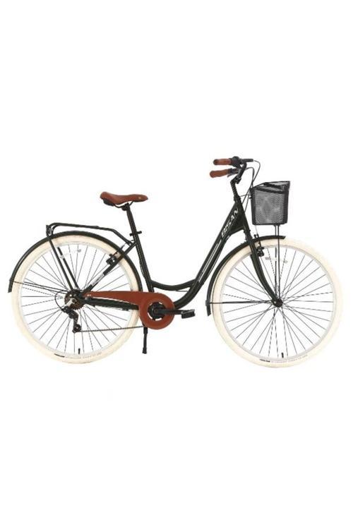 SORRENTO ŞEHİR BİSİKLETİ 44 CM V 26 JANT 3 VİTES YEŞİL SİLVER