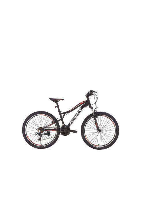 BUFFALO DAĞ BİSİKLETİ 35 CM V 26 JANT 21 VİTES MAT SİYAH KIRMIZI