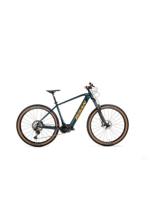 ENVİOUS XT ELEKTRİKLİ BİSİKLET 45 CM DİSK FREN 27,5 JANT 12 VİTES PETROL YEŞİLİ TURUNCU