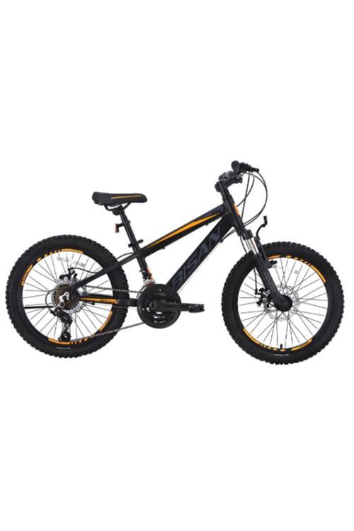 COOPER ÇOCUK BİSİKLETİ 28 CM MD 20 JANT 21 VİTES MAT SİYAH TURUNCU
