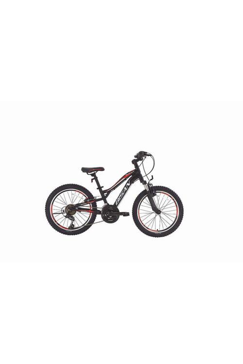 BUFFALO ÇOCUK BİSİKLETİ 30 CM V 24 JANT 18 VİTES MAT SİYAH KIRMIZI