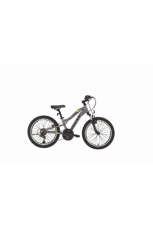 BUFFALO ÇOCUK BİSİKLETİ 28 CM V 20 JANT 18 VİTES FÜME SİYAH SARI
