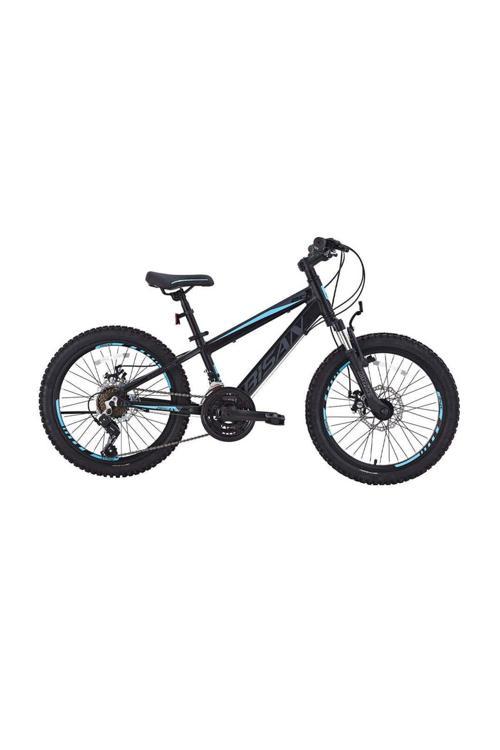 COOPER ÇOCUK BİSİKLETİ 30 CM MD 24 JANT 21 VİTES MAT SİYAH MAVİ