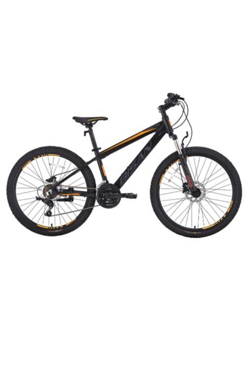 COOPER DAĞ BİSİKLETİ 35 CM HD 26 JANT 21 VİTES MAT SİYAH TURUNCU