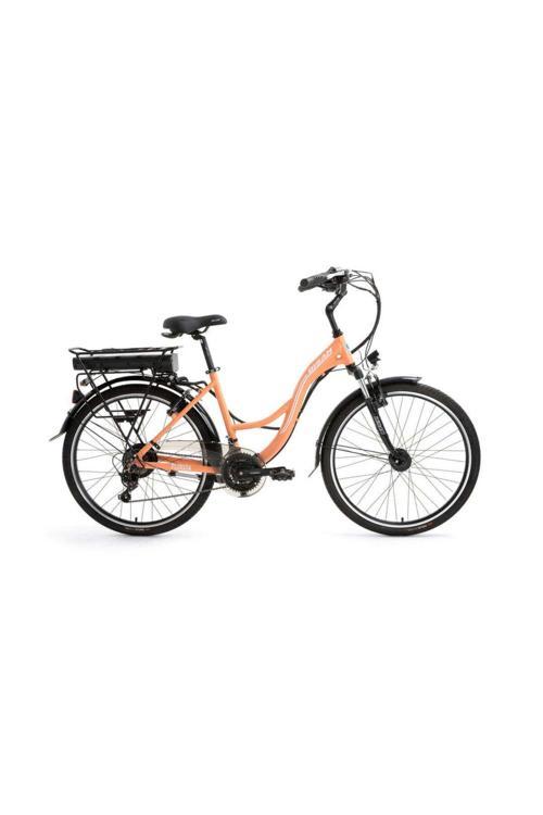FLORİDA ELEKTRİKLİ BİSİKLET 43 CM V 26 JANT 21 VİTES MERCAN BEYAZ