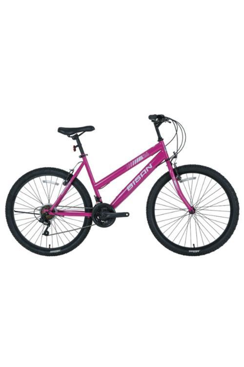 SENTIERO KADIN DAĞ BİSİKLETİ 42CM V 24 JANT 21 VİTES MOR BEYAZ