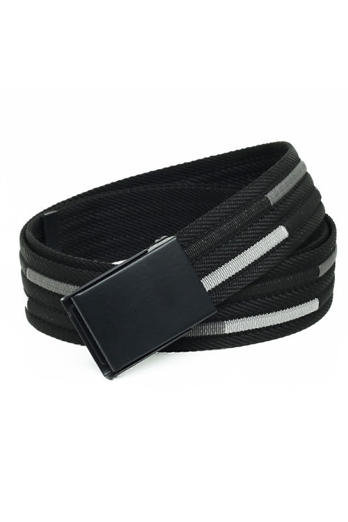 Spor Erkek Kemer Kot Ve Kanvas Için Siyah 120 cm