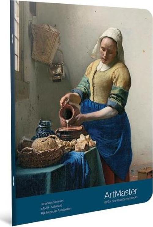 Art Master Tel Dikişli Karton Kapak Defter 19X26Cm 60 Yaprak Çizgili (6 Lı Paket) 3662