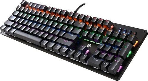 Caps Lock Rgp HP 9Agk100F Kablolu Mekanik Gaming Oyuncu Klavyesi Rgb Led İşik Q ...