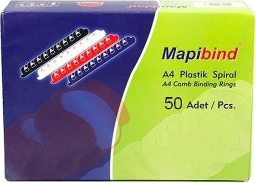 bind Spiral Plastik 380-450 Sayfa 45 Mm Beyaz 201 45 00 (50 Li Paket)