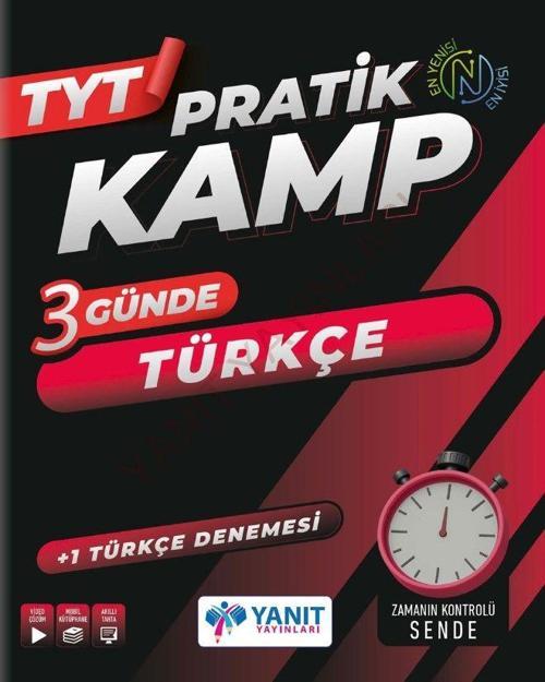 Yanıt Yayınları Tyt Türkçe Pratik Kamp Kitabı