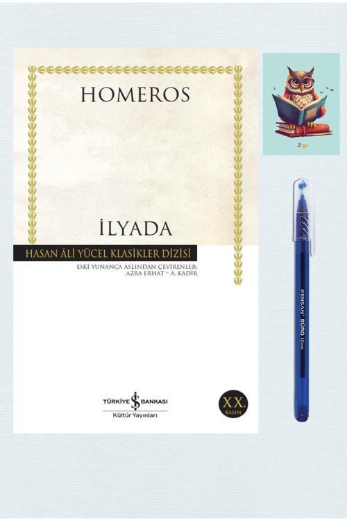 Dara Yayınları İlyada - Hasan Ali Yücel Klasikleri - Homeros - 9786053321040 Pensan Büro Mavi Tükenmez Kalem