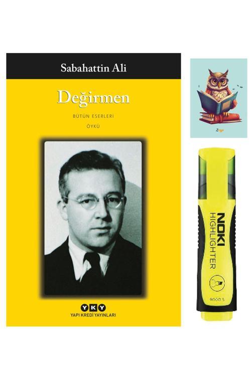 Yapı Kredi Yayınları Değirmen-Sabahattin Ali-Sarı Fosforlu Kalem-Not Defteri Seti