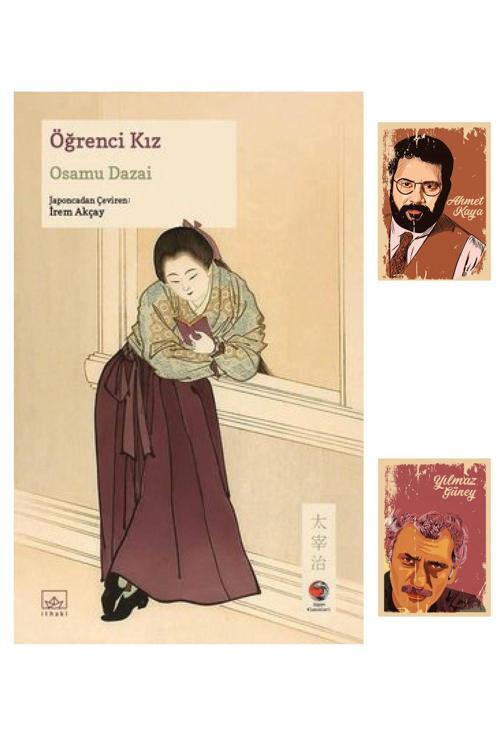 Dara Yayınları Öğrenci Kız - Osamu Dazai - İthaki Yayınları - 9786258401462 - A. Kaya Y. Güneyli Not Defteri Seti