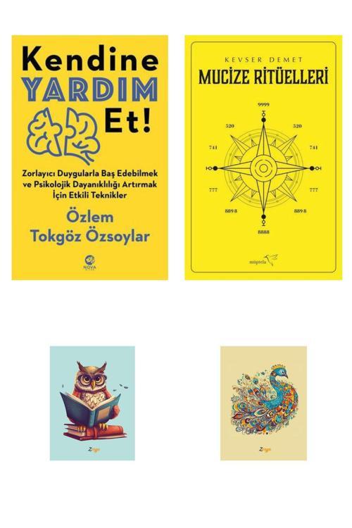 Dara Yayınları Mucize Ritüelleri - Kevser Demet - Kendine Yardım Et - Özlem Tokgöz Özsoylar - Not Defterli Seti