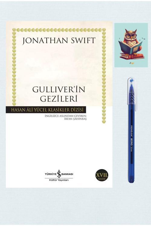 Dara Yayınları Gulliver’İn Gezileri -Jonathan Swift -İş Bankası Kültür Yayınları-Pensan Büro Mavi Tükenmez Kalem