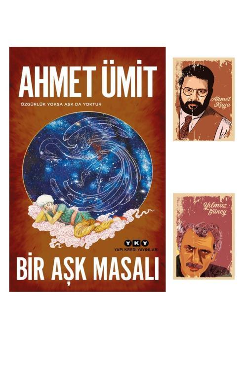 Dara Yayınları Bir Aşk Masalı Romanı - Ahmet Ümit - Yapı Kredi Yayınları - Ahmet Kaya (2 Not Defterli)