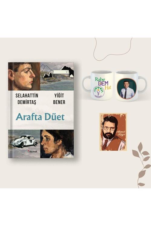 Dipnot Yayınları Arafta Düet - Selahattin Demirtaş - Dem Parti Ve Demirtaş Kupalı - Not Defterli Seti