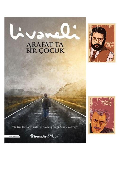 Dara Yayınları Arafat'Ta Bir Çocuk Romanı - Zülfü Livaneli Kitapları - Ahmet Kaya Defterli (2 Not Defterli)