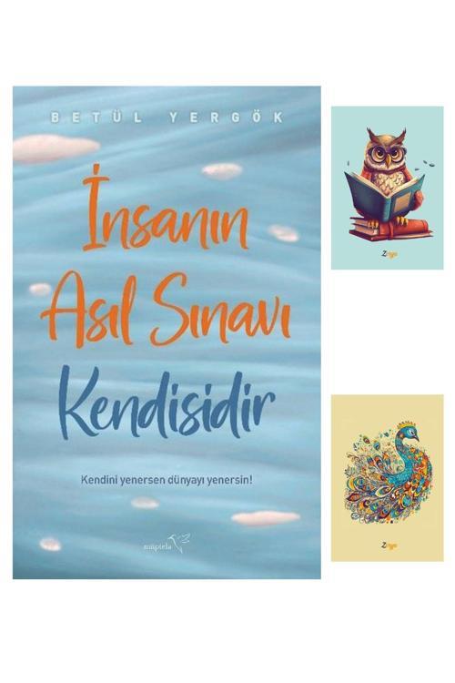 Dara Yayınları Insanın Asıl Sınavı Kendisidir - Betül Yergök 9786258446135 Not Defterli Seti