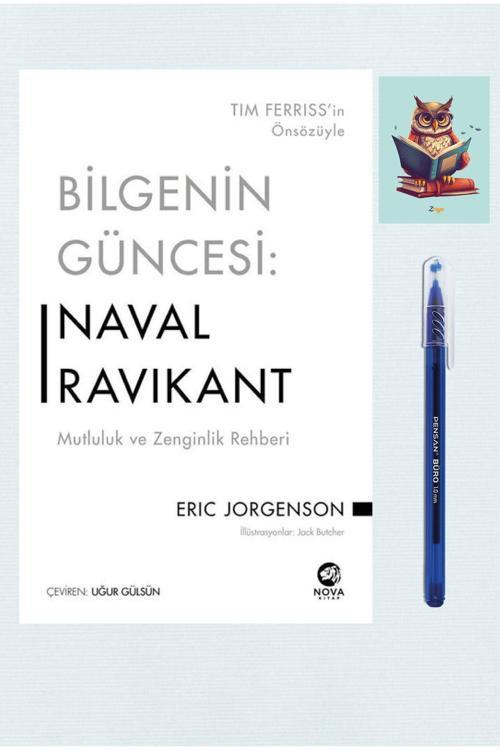 Dara Yayınları Bilgenin Güncesi Naval Ravikant Mutluluk Ve Zenginlik Rehberi - Eric Jorgenson - Mavi Tükenmez Kalem