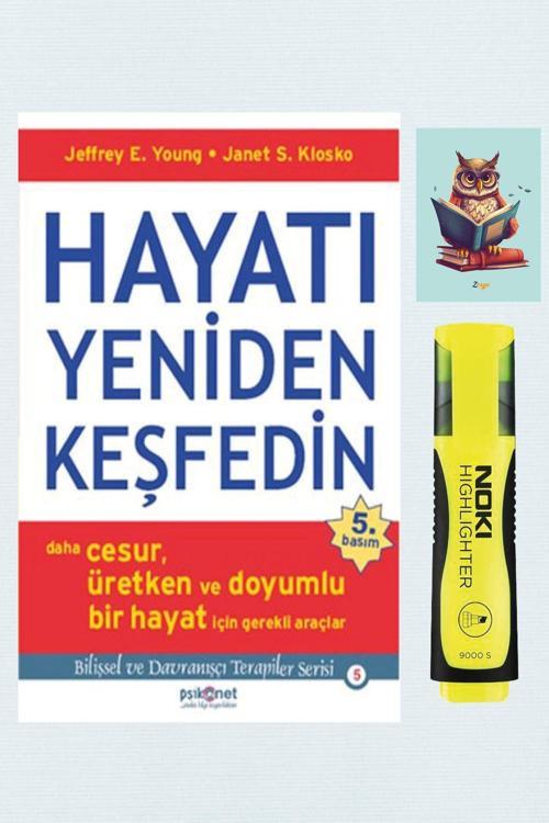 Dara Yayınları Hayatı Yeniden Keşfedin - Janet Klosko 9789759893743 Sarı Fosforlu Kalem - Not Defterli Seti