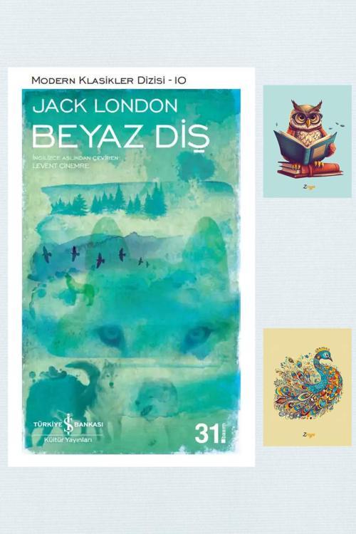 İş Bankası Kültür Yayınları Beyaz Diş - Jack London - 9786053600138 - Not Defterli Seti