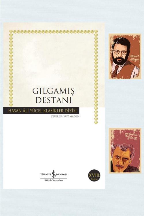 İş Bankası Kültür Yayınları Gılgamış Destanı 9786053323563 - Ahmet Kaya Defterli (2 Not Defterli)