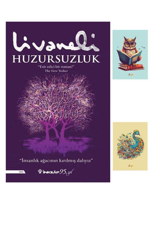 Dara Yayınları Huzursuzluk  Romanı - Zülfü Livaneli Kitapları (2 Not Defterli)
