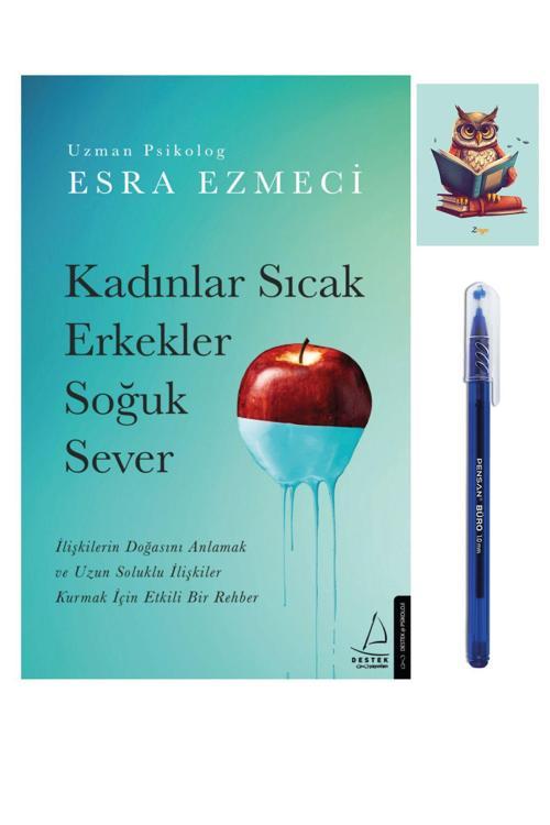 Dara Yayınları Kadınlar Sıcak Erkekler Soğuk Sever  - Destek Yayınları (Kalem Ve Not Defterli)