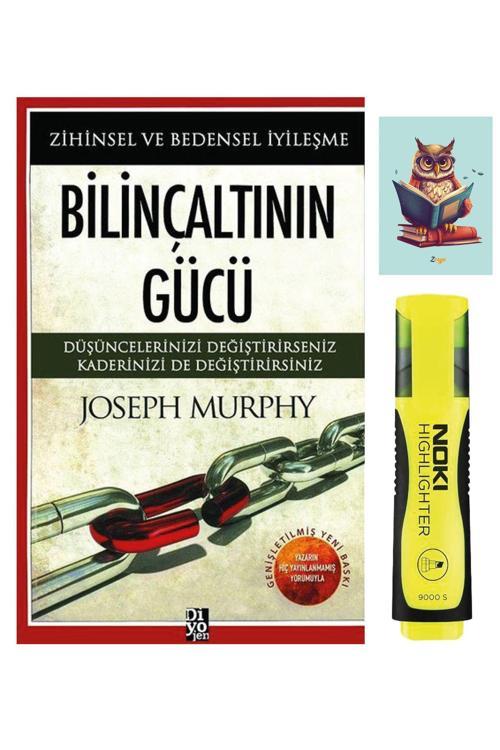 Dara Yayınları Bilinçaltının Gücü - Joseph Murphy 9786056949500 Sarı Fosforlu Kalem - Not Defterli Seti