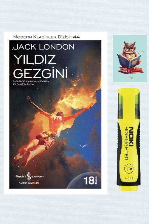 Dara Yayınları Yıldız Gezgini - Jack London  - İş Bankası Kültür Yayınları - Fosforlu Kalem - Not Defter  Seti