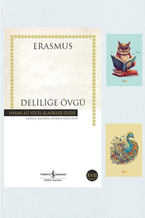 Dara Yayınları Deliliğe Övgü Erasmus - Hasan Ali Yücel Klasikler Dizisi - Iş Bankası - 9786053327189 Defterli Seti