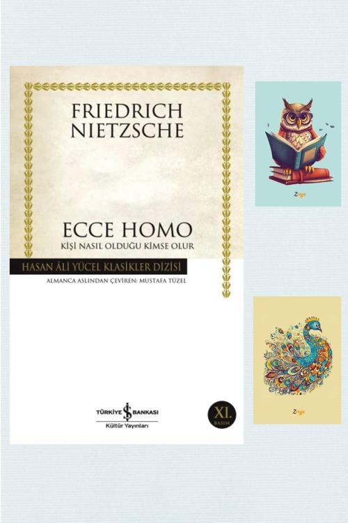 Dara Yayınları Ecce Homo - Kişi Nasıl Olduğu Kimse Olur - Friedrich Nietzsche 9786052950746 - Not Defterli Seti