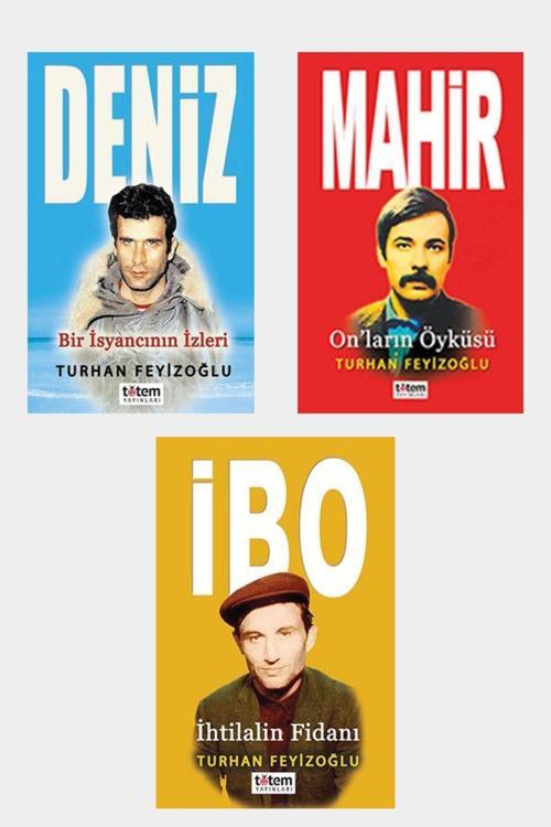 Totem Yayıncılık Deniz Gezmiş - Ibrahim Kaypakkaya - Mahir Çayan Hayatı Seti