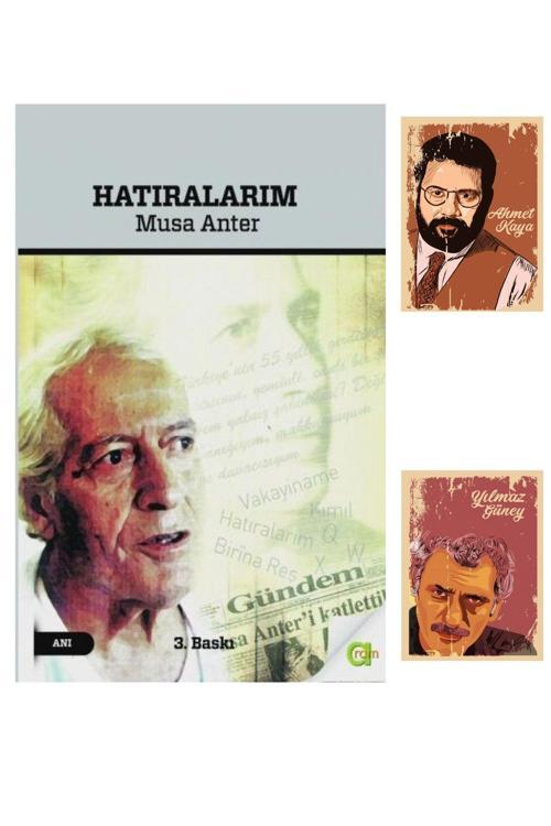 Dara Yayınları Hatıralarım - Musa Anter Kitapları - Ahmet Kaya Not Defterli (2 Not Defterli)