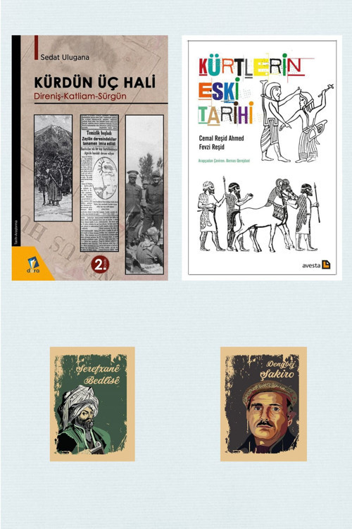 Dara Yayınları Kürtlerin Eski Tarihi - Kürdün Üç Hali Sedat Ulugana - Kürt Tarihi Özel Seti