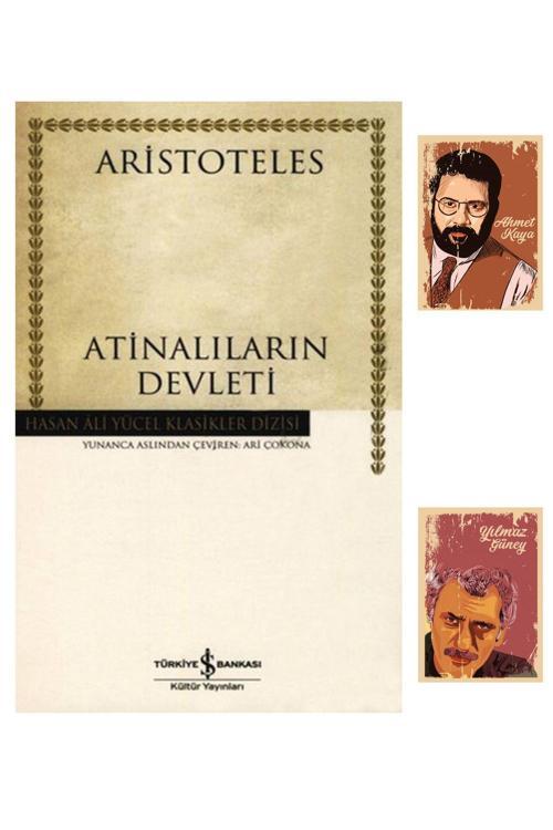 Türkiye İş Bankası Kültür Yayınları Atinalıların Devleti - Hasan Ali Yücel Klasikleri - Aristoteles - Ahmet Kaya (2 Not Defterli)