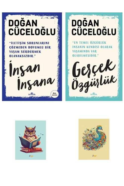 Dara Yayınları İnsan İnsana - Gerçek Özgürlük - Doğan Cüceloğlu - Kronik Kitap - Not Defterli Seti