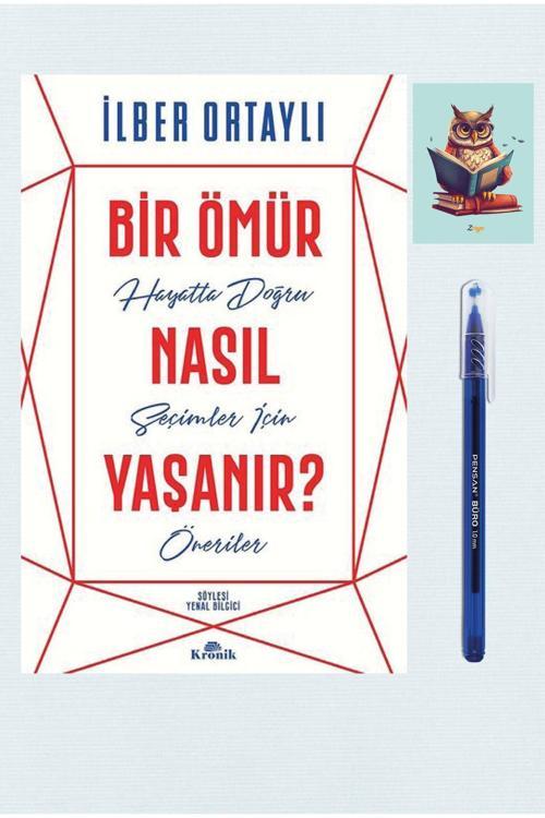 Dara Yayınları Bir Ömür Nasıl Yaşanır - Ilber Ortaylı - 9789752430990 Kronik Kitap - Büro Mavi Tükenmez Kalem