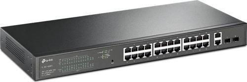 24 Port 10-100-1000 Poe+ Switch 2 Port Sfp Çelik Kasa Rack Mount Tl-Sg1428Pe